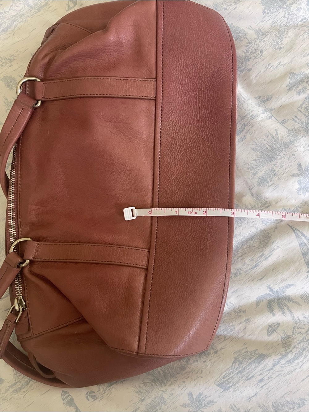 Prada Tan Leather Shoulder Bag - Picture 11 of 12